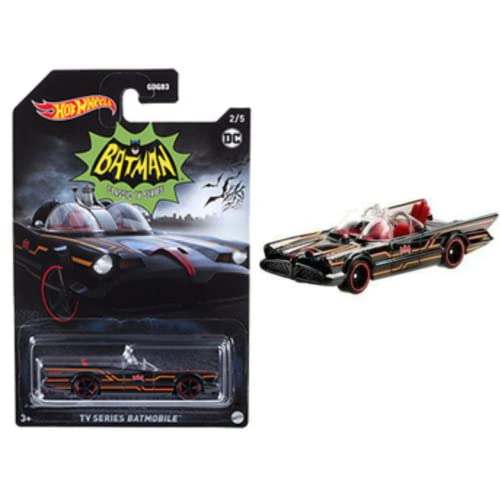 Hot Wheels spielzeugauto DC Batmobile 7,5 cm Stahl schwarz/orange von Hot Wheels