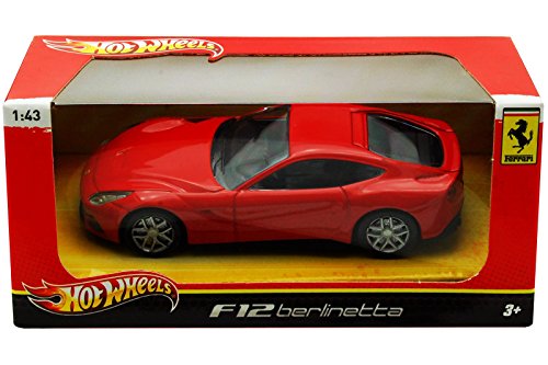 Hotwheels Heritage Ferrari F12 Berlinetra Druckguss-Modell 1:43 (rot) von Hot Wheels