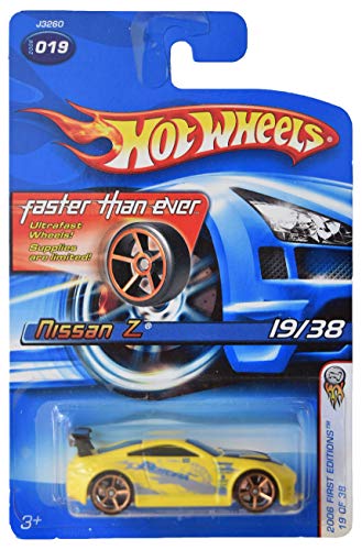 Hotwheels [Nissan Z] 2006 First Edtions 19/38 [Gelb] schneller als je zuvor von Hot Wheels