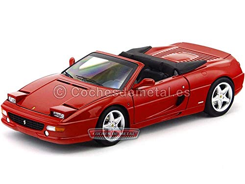 MATTEL 1/18 Ferrari F355 Spider-Rot von Hot Wheels