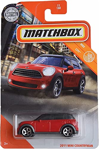 Matchbox 2020 - 2011 Mini Countryman - RED - MBX City - 11/100 von Hot Wheels