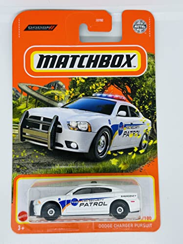 Matchbox 2022 - Dodge Charger Pursuit - NASA - Kennedy Space Center Patrol - 86/100 von Hot Wheels