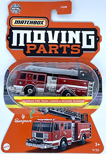 Matchbox 2022 - Moving Parts - Seagrave Fire Truck [Rot] von Hot Wheels