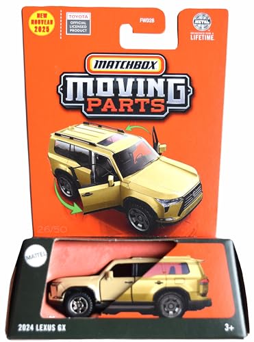 Matchbox 2024 Lexus GX, Moving Parts [Hellbraun] von Hot Wheels