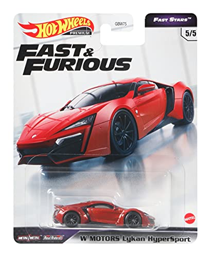 Hot Wheels Mattel GBW75; GRL70 Fast & Furious - W Motors Lykan HyperSport von Hot Wheels