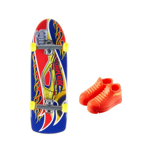 Mattel HGT46 Mini Monopatin Hot Wheels Inklusive Schuhe. Verschiedene Modelle, bunt von Hot Wheels