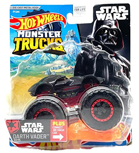 Monster Trucks 2022 Darth Vader mit Connect und Crash Auto 57/75 von Hot Wheels Monster Trucks