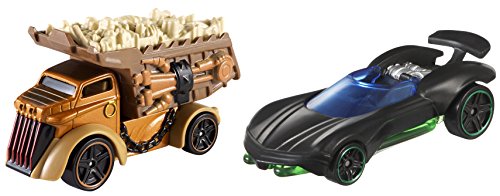 Star Wars Fahrzeug Set Luke Skywalker und Rancor Monster Hot Wheels Star Wars Charakter Fahrzeuge im Set von Hot Wheels