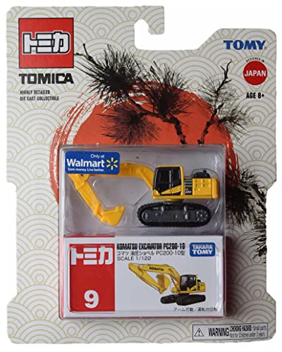 Tomica Komatsu Bagger, sehr detailliert, Maßstab 1:122, Druckguss von Hot Wheels