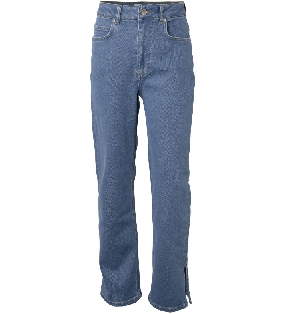 Hound Jeans m. Rutschen - Straight - Medium Blue - Hound - 18 Jahre - Jeans Hound Jeans m. Rutschen - Straight - Medium Blue - Hound - 18 Jahre - Jeans von Hound