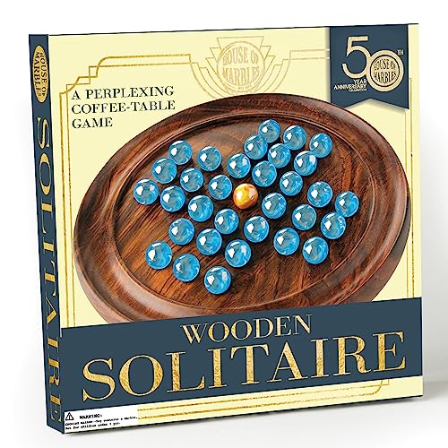 Wooden Solitaire von House of Marbles