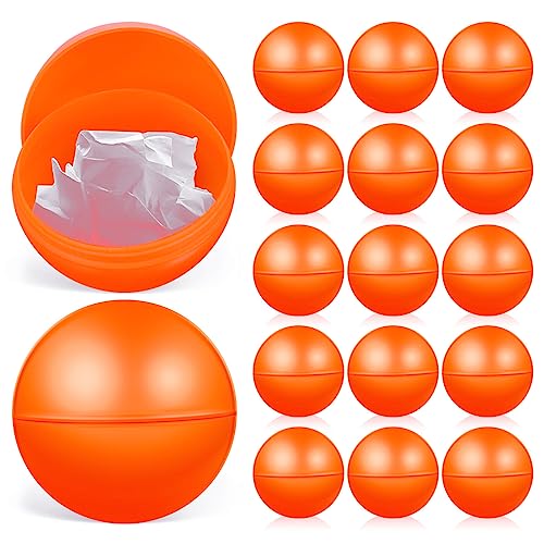 Housoutil 25 Stück Ball-Bingo-Maschine Kautschuk-Spielzeugbehälter Kugel-Puzzlespiel Hohle Tombola Pelotas Party-Aktivität Requisiten Kunststoff von Housoutil