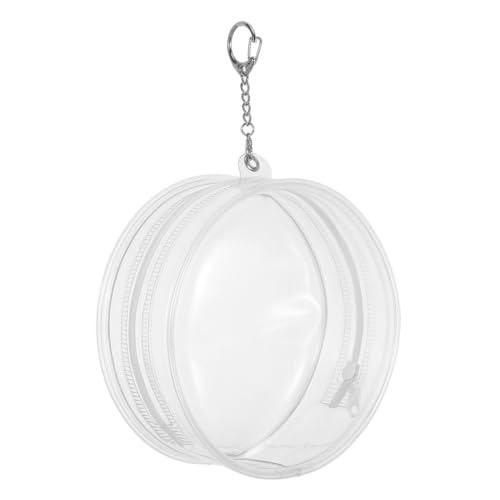 Housoutil Doll Pouch mit Schlüsselanhänger Transparente PVC Aufbewahrungstasche Vielseitige Tragbare Hülle für Plüschpuppen Kleine Spielzeuge und Sammlerstücke Modisches Reiseetui Housoutil Doll Pouch mit Schlüsselanhänger Transparente PVC Aufbewahrungstasche Vielseitige Tragbare Hülle für Plüschpuppen Kleine Spielzeuge und Sammlerstücke Modisches Reiseetui von Housoutil