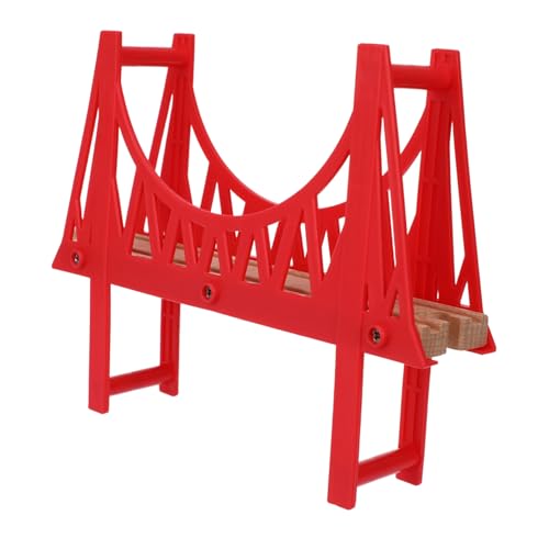 Housoutil Holzeisenbahn Zubehör Doppelstock Brücke Modell Abnehmbar Innovatives Für Kompatibel Mit Holzschienen Fördert Fantasie Und Einfacher Aufbau Housoutil Holzeisenbahn Zubehör Doppelstock Brücke Modell Abnehmbar Innovatives Für Kompatibel Mit Holzschienen Fördert Fantasie Und Einfacher Aufbau von Housoutil