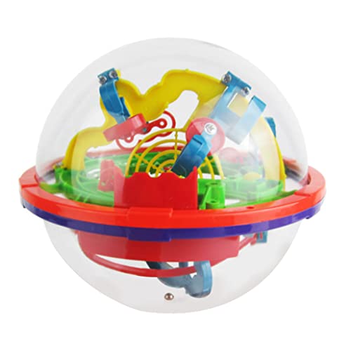 3D-Ball-Spielzeug, 100 Barrieren, Intellekt-Ball, Balance-Labyrinth-Ball, intelligentes Spielzeug für Kinder von HoveeLuty