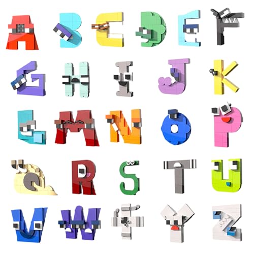 HoveeLuty Buchstaben-Bausatz, 26-teiliges Buchstaben-Kleinkind-Alphabet-Lernspielzeug, pädagogisches Lernen, Vorschulbedarf für Kinder, Lernspielzeug, Buchstabenspielzeug, Kinder-, Buchstabenb HoveeLuty Buchstaben-Bausatz, 26-teiliges Buchstaben-Kleinkind-Alphabet-Lernspielzeug, pädagogisches Lernen, Vorschulbedarf für Kinder, Lernspielzeug, Buchstabenspielzeug, Kinder-, Buchstabenb von HoveeLuty