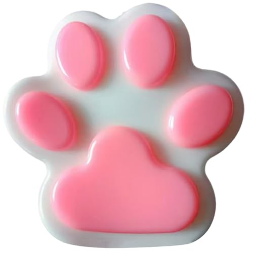 Quetschball, süße Katzenpfoten, weiches Quetschspielzeug, 14 cm, großer, elastischer Katzen-Stressball, sensorische Bälle mit glatter Oberfläche, Stressabbau-Spielzeug für Kinder und Erwachsene, Gesch von HoveeLuty