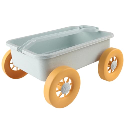 Strandspielzeug für Kinder, Spielzeugwagen, 30, 5 x 35, 7 x 18 cm, sicherer, wiederverwendbarer, tragbarer, leichter Wagen, Strandspielzeug für Kinder, Geschenke zum Spielen, Wasser, Sand, Kinderwag Strandspielzeug für Kinder, Spielzeugwagen, 30, 5 x 35, 7 x 18 cm, sicherer, wiederverwendbarer, tragbarer, leichter Wagen, Strandspielzeug für Kinder, Geschenke zum Spielen, Wasser, Sand, Kinderwag von HoveeLuty