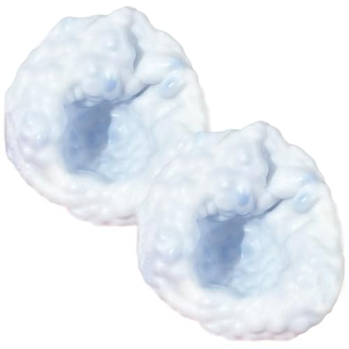 HoveeLuty Stück Quetschspielzeug, weiße und Blaue Bunte Perlen, Vakuum-Quetschspielzeug mit langsamem Aufgehen, Japanisches Dessert-, Zappel-Stressspielzeug für Partygeschenke, Knödel-Stres HoveeLuty Stück Quetschspielzeug, weiße und Blaue Bunte Perlen, Vakuum-Quetschspielzeug mit langsamem Aufgehen, Japanisches Dessert-, Zappel-Stressspielzeug für Partygeschenke, Knödel-Stres von HoveeLuty