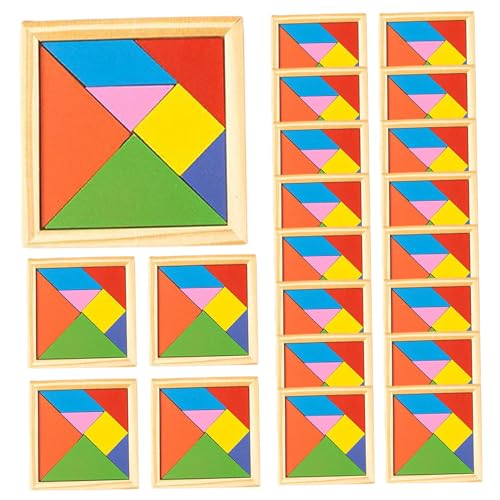 Tangram-Puzzle, 20-teilig, aus Holz, geometrische Formen, Logik-Denkspiel, Tangram-Spiele für Kinder, Partygeschenke, Form-Puzzle, Kinderpuzzle, Holzpuzzles für Kinder Tangram-Puzzle, 20-teilig, aus Holz, geometrische Formen, Logik-Denkspiel, Tangram-Spiele für Kinder, Partygeschenke, Form-Puzzle, Kinderpuzzle, Holzpuzzles für Kinder von HoveeLuty
