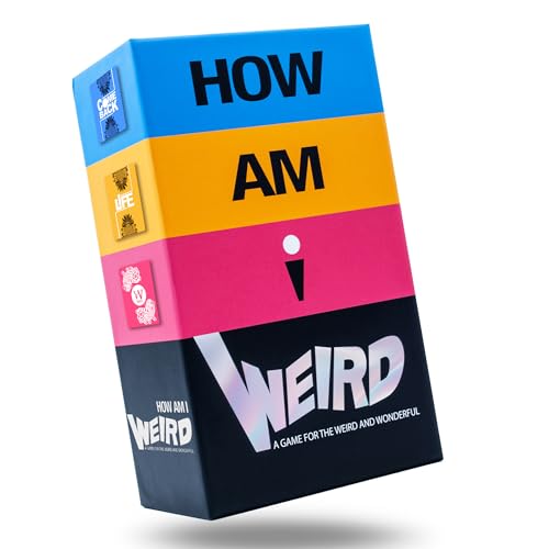 How Am I Weird - Preisgekröntes Familien-Party-Kartenspiel für Erwachsene und Jugendliche – 500 Karten – Brettspiel seltsames Geschenk von How Am I Weird