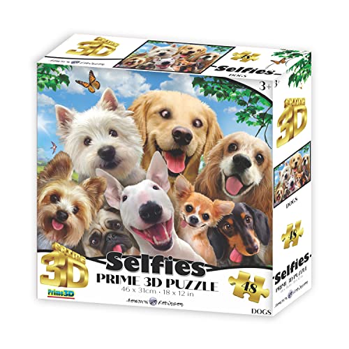 Howard Robinson Selfies Super 3D Puzzles Dogs von Prime 3D