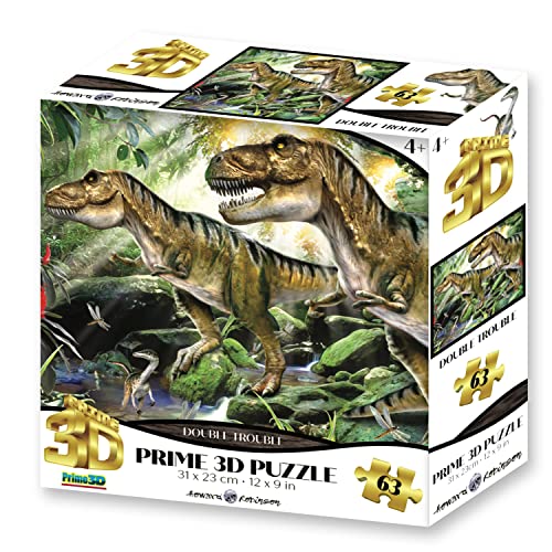 Howard Robinson hr13518 Super 3D Double Trouble Puzzle (63-Piece) von Howard Robinson