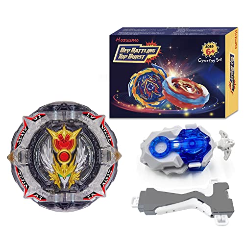 Hozuumo Bey Arena Blade Burst Turbo Set, 4D Metall Fusion Kampf Kreisel Mit Battling Top B-184 Launcher,Geschenk-Sets für Kinder von Hozuumo