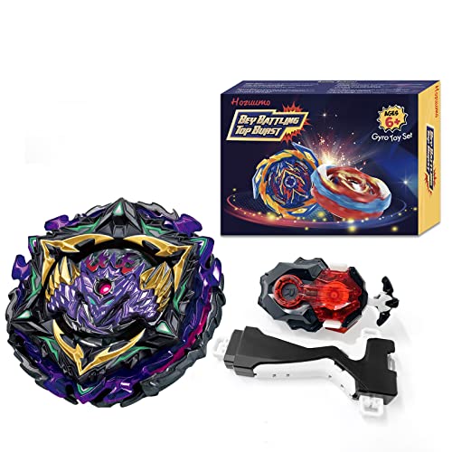 Hozuumo Bey Arena Blade Burst Turbo Set, 4D Metall Fusion Kampf Kreisel Mit Battling Top B-184 Launcher,Geschenk-Sets für Kinder von Hozuumo