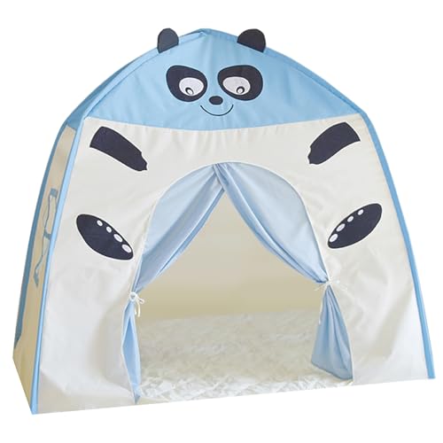 Fairy Playhouse, Kinder spielen Zelt Prinzessin Castle Fairy Playhouse 51 x 39 x 51 Zoll großes Tipi Zelt für Kinder süße Indoor -Spielzeltgeschenk für Mädchen & Jungen Urlaubsgeburtstagsgeschenk, Bl von Hperu