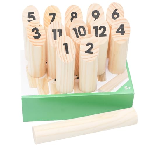 Hperu Family Games, Toss Game 1 Set Wooden Interactive Competitive Family Game für Lawn Garden Yard Outdoor -Spiele für Kollegin, Kinder, Erwachsene, Toss Game Yard -Spiele von Hperu