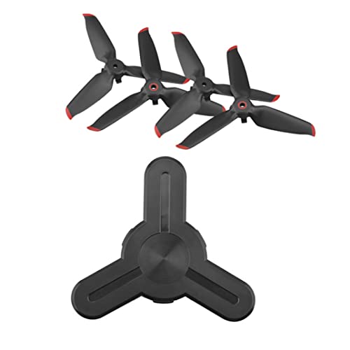 Hperu Propeller Container Propeller Speicherfall Propeller Container Box mit 2 Paaren Propellers kompatibel mit FPV 5328s von Hperu