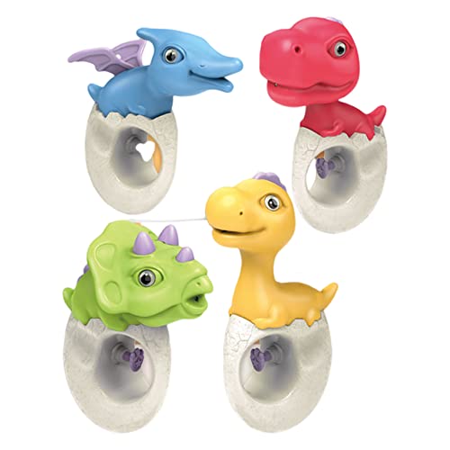 Hperu Wasser Squirter Wasserpistolen für Kinder Dinosaurier Outdoor Wasserspielzeug Wassertaktionen Wasser Squirter für Kleinkind Sommerstrand Schwimmbad Party 4PCS. von Hperu