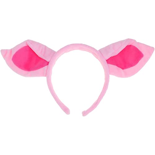 Hperu Weiche Schweineohren Stirnband Tierkostüm Cosplay Halloween Party Accessoire für Kinder und Halloween -Dekorationen für Erwachsene von Hperu