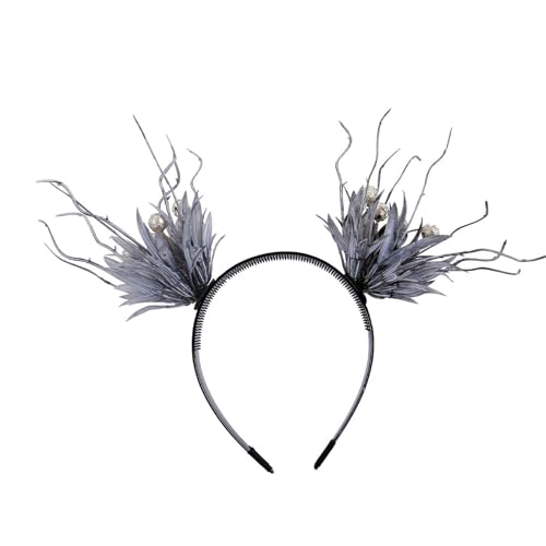 Cosplay Kostüm Butterfly Horn Hair Hoop Cosplay Horn Haarstyling Für Live Show Stirnband Cosplay Hexe von Hrtyvhin