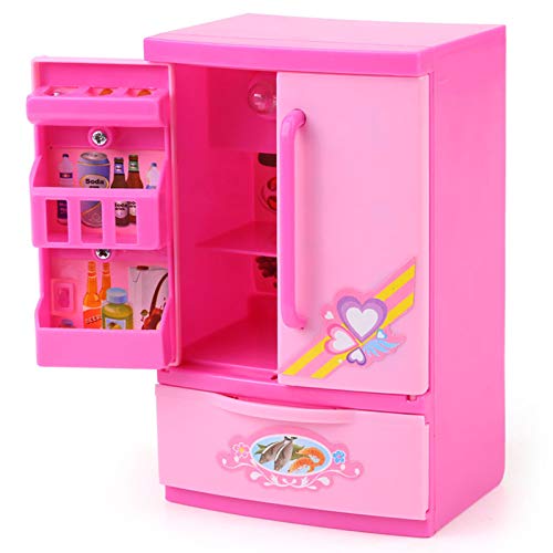 Spielzeug Kühlschrank Kühlschrank Spielzeug 13×10×10 Kühlschrank Kühlschrank Pädagogisches Haushaltsgerät Spielzeuggerät von Hspemo
