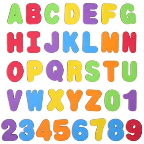 36 Stück Badewannen-Alphabet-Buchstaben und Zahlen, Lern-Baby-Buchstaben und Zahlen, kreatives Kleinkind-Badespielzeug, abnehmbares Kleinkind-Badespielzeug 36 Stück Badewannen-Alphabet-Buchstaben und Zahlen, Lern-Baby-Buchstaben und Zahlen, kreatives Kleinkind-Badespielzeug, abnehmbares Kleinkind-Badespielzeug von Hsrag