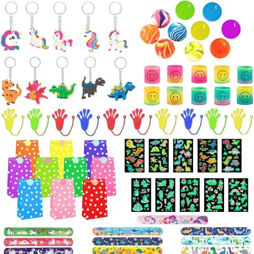 HuaMuDM Kindergeburtstag Mitgebsel Set,82 Stück Geburtstagstüten Mitgebsel Kinder,Dino Einhorn Geburtstagsdeko,Partyspielzeuge,Kindergeburtstag Gastgeschenke Mitgebsel Set HuaMuDM Kindergeburtstag Mitgebsel Set,82 Stück Geburtstagstüten Mitgebsel Kinder,Dino Einhorn Geburtstagsdeko,Partyspielzeuge,Kindergeburtstag Gastgeschenke Mitgebsel Set von HuaMuDM