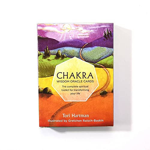 Chakra-Weisheitsorakel-Karten,Chakra Wisdom Oracle Cards,Tarot Card,Deck Game von HuaYongCard