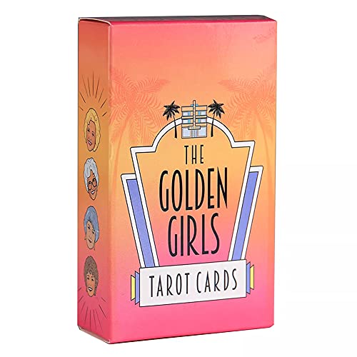 Die Golden Girls Tarot-Karten,The Golden Girls Tarot Cards,Tarot Card,Deck Game von HuaYongCard