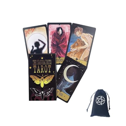 Die Sasuraibito-Tarotkarte,The Sasuraibito Tarot card,with bag,Deck Game von HuaYongCard