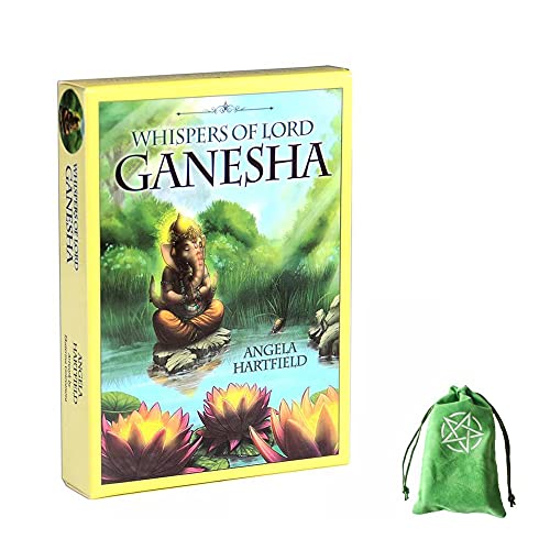 Flüstern von Lord Ganesha Tarotkarten,Whispers of Lord Ganesha Tarot Cards,with Bag,Deck Game von HuaYongCard