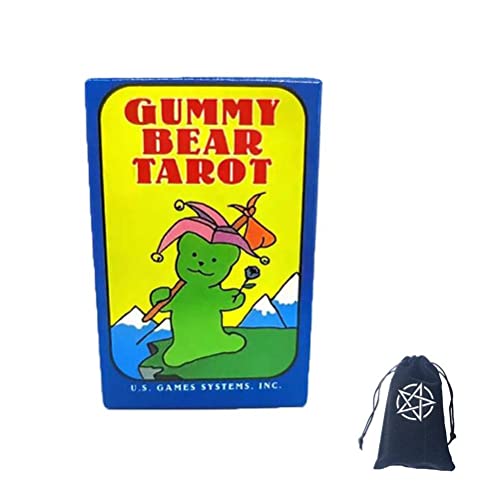 Gummibärchen Tarotkarten,Gummy Bear Tarot Cards,with Bag,Deck Game von HuaYongCard