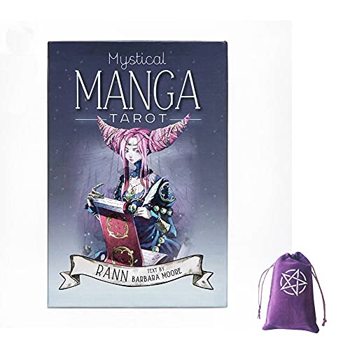 Mystische Manga-Tarot-Karten,Mystical Manga Tarot Cards,with Bag,Deck Game von HuaYongCard