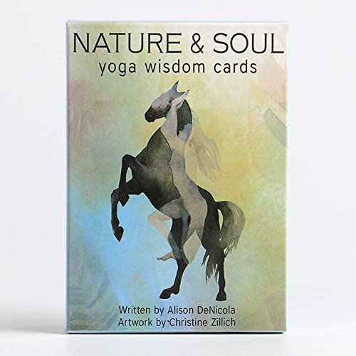 Natur und Seele Yoga Weisheitskarten,Nature and Soul Yoga Wisdom Cards,Tarot Card,Deck Game von HuaYongCard