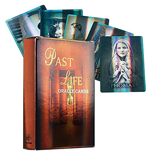 Orakel-Laserkarten aus dem vergangenen Leben,Past Life Oracle ​​​Laser Cards,Tarot Card,Deck Game von HuaYongCard