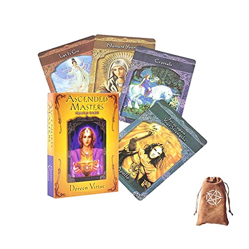 Orakelkarten der Aufgestiegenen Meister,Ascended Masters Oracle Cards,with Bag,Deck Game von HuaYongCard