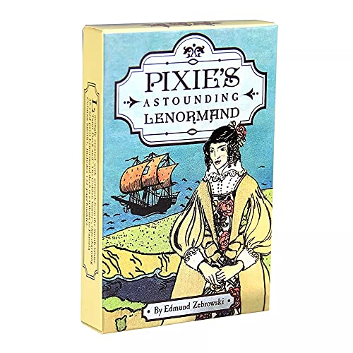 Pixies erstaunliche Lenormand-Tarot-Karten,Pixie's Astounding Lenormand Tarot Cards,Tarot Card,Deck Game von HuaYongCard