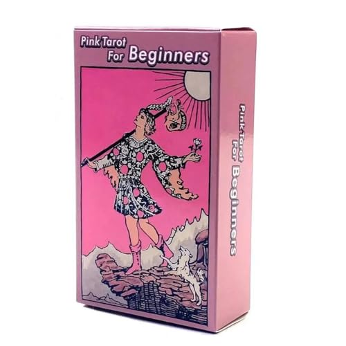 Rosa Tarot für Anfänger,Pink Tarot for Beginners,Tarot Card,Deck Game von HuaYongCard