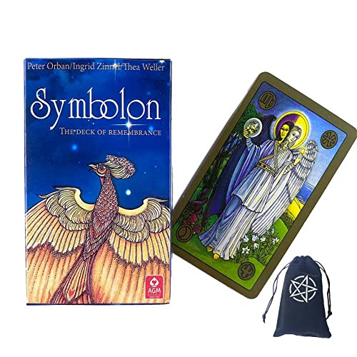 Symbolon Tarot Orakelkarten,Symbolon,with Bag,Deck Game von HuaYongCard